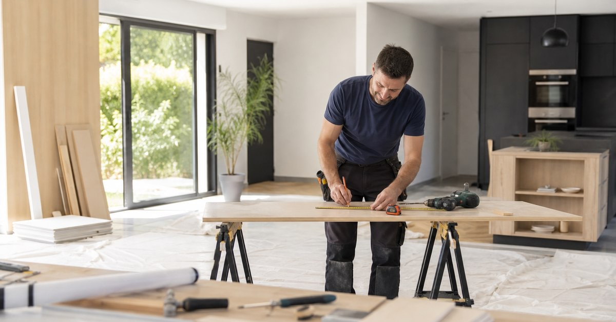 Travaux de rénovation résidentielle pour améliorer l'efficacité énergétique