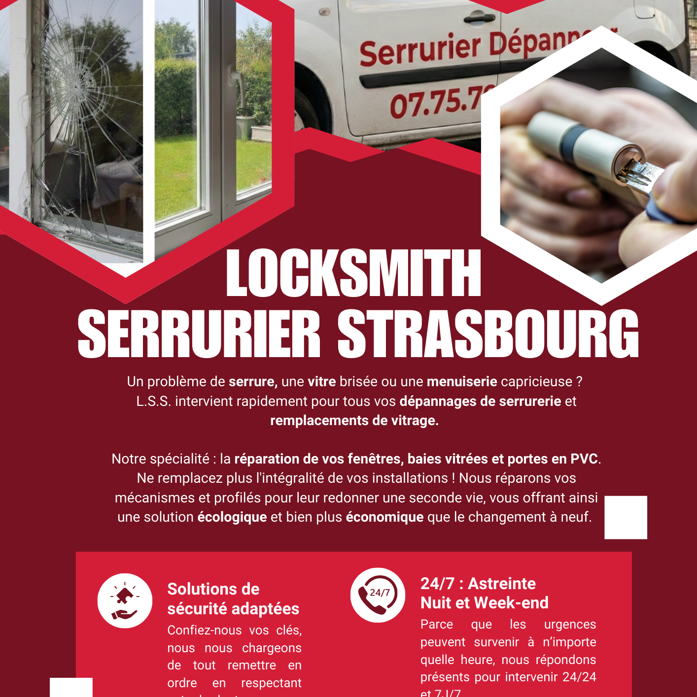 Logo L.S.S Locksmith Serrurier Strasbourg